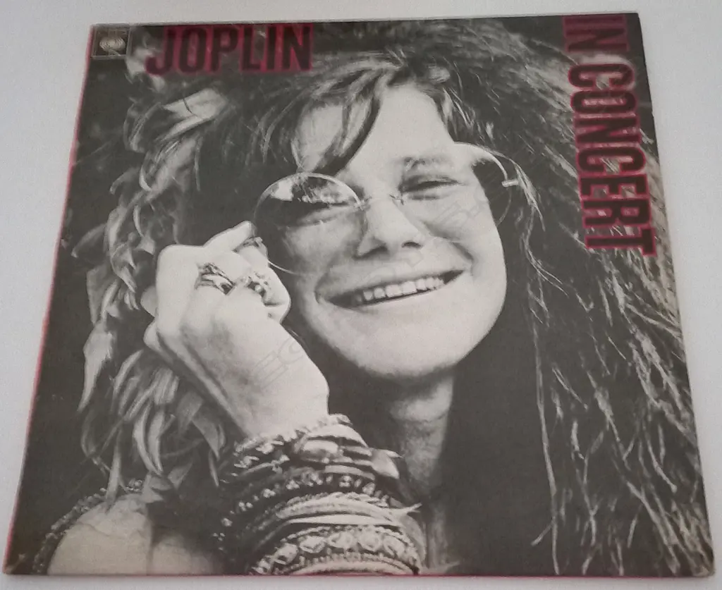Janis Joplin, In Concert (Double album) Image 1++